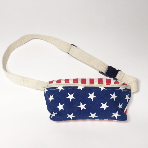 american flag fanny pack